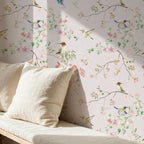 Hummingbird Garden Wallpaper