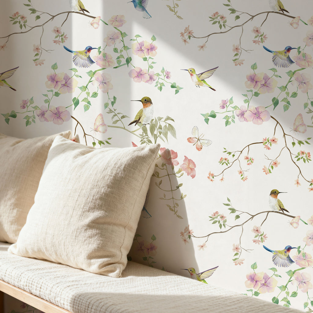 Garden Birds Wallpaper