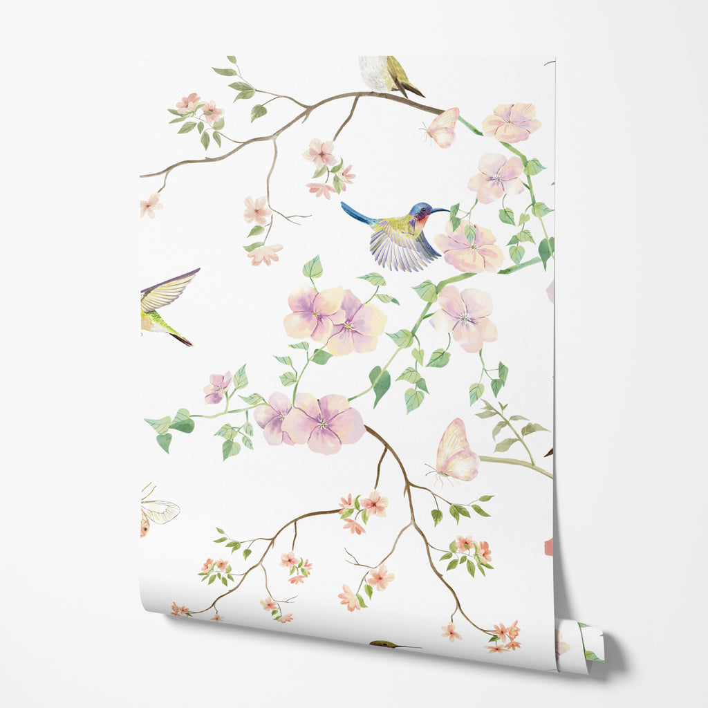 Garden Birds Wallpaper