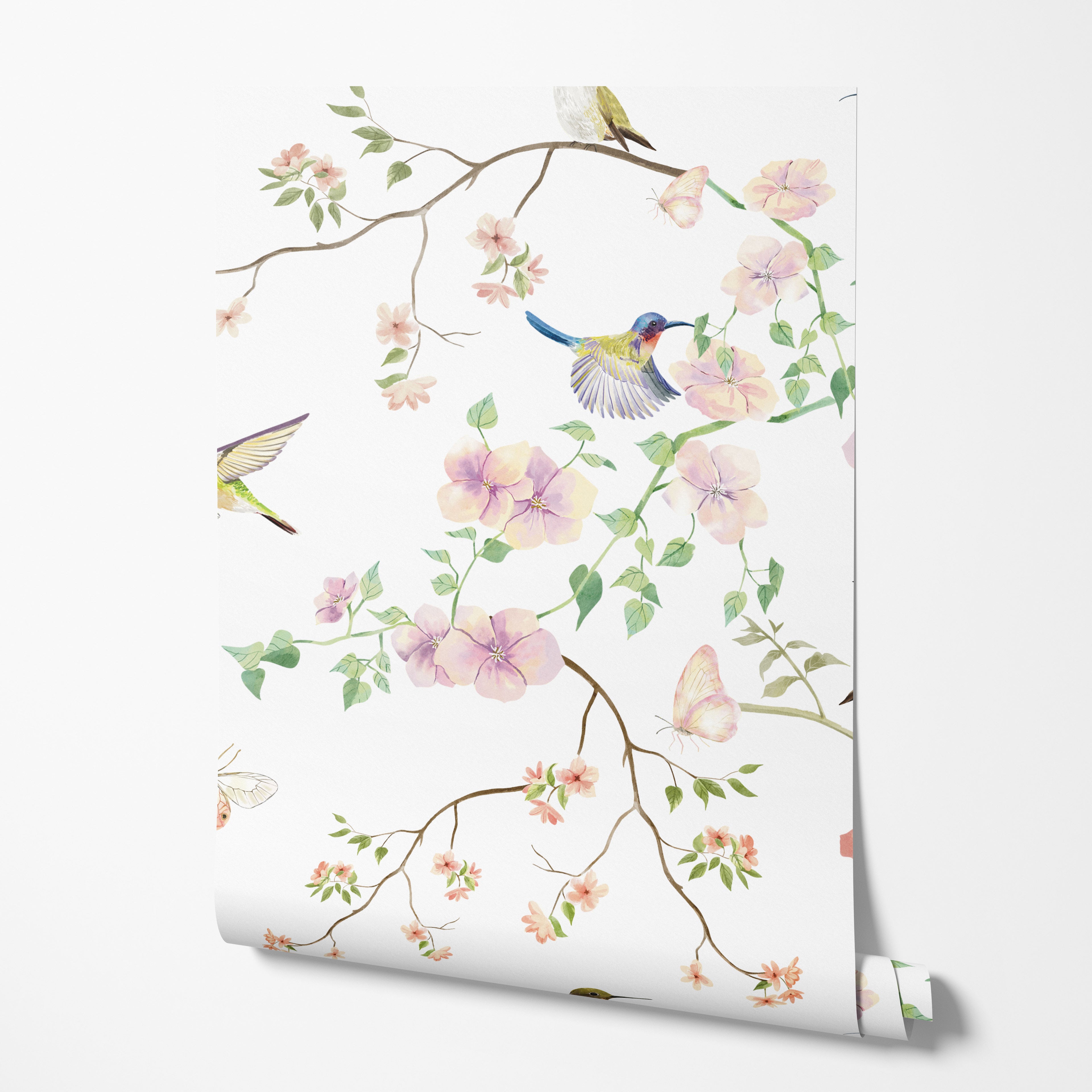 Garden Birds Wallpaper