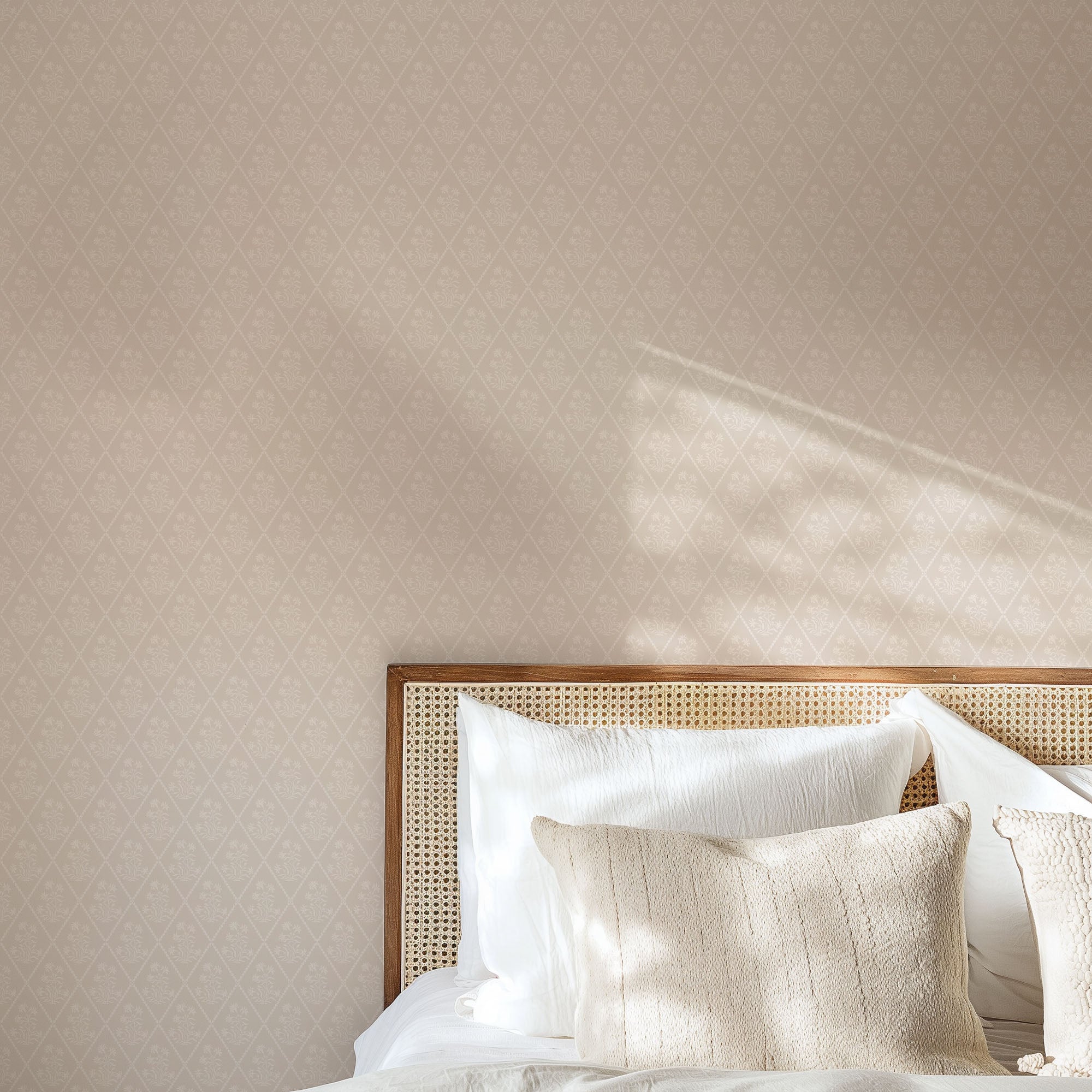 Petal Trellis Wallpaper