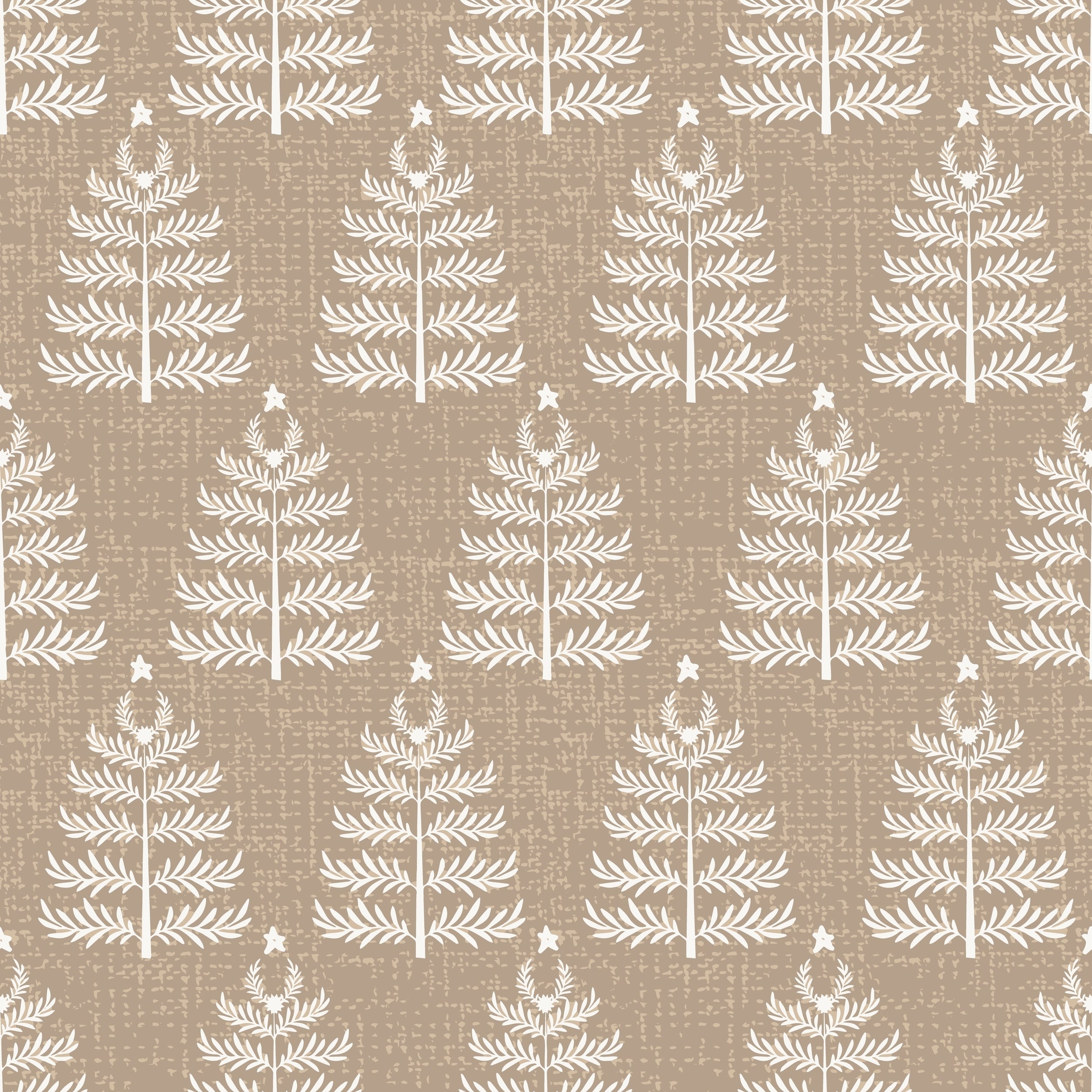 Sand Fern Botanical Wallpaper