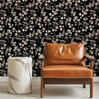 Floral Silhouette Wallpaper