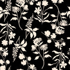 Floral Silhouette Wallpaper