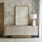 Palm Leaf Botanical Wallpaper