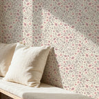 Blush Ditsy Floral Wallpaper