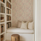 Blush Ditsy Floral Wallpaper