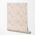 Blush Ditsy Floral Wallpaper