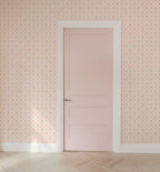 Blush Tulip Lattice Wallpaper