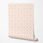 Tulip Lattice Wallpaper