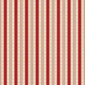 Scarlet Heritage Stripe Wallpaper
