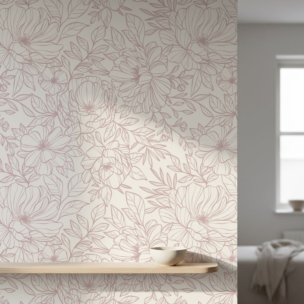 Elegant Bloom Wallpaper