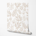 Minimal Leaf Wallpaper