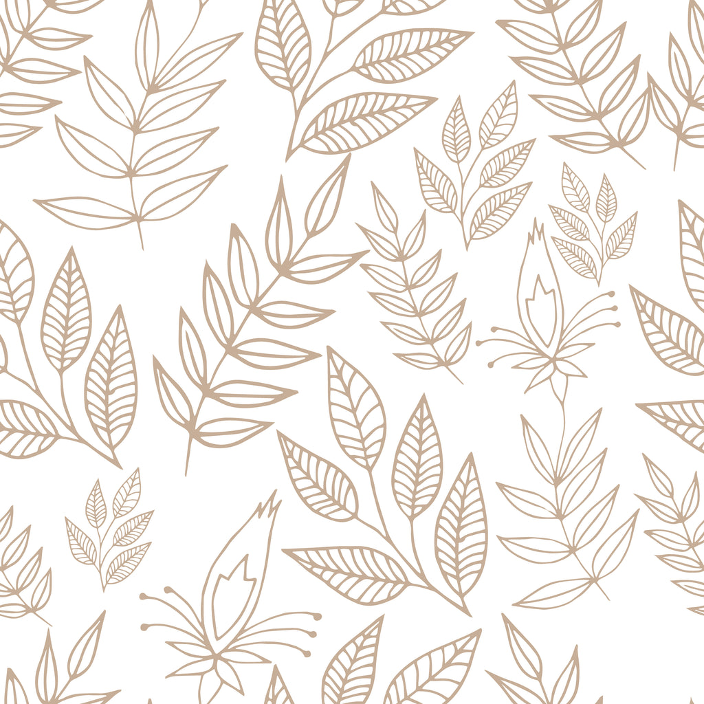 Minimal Leaf Wallpaper
