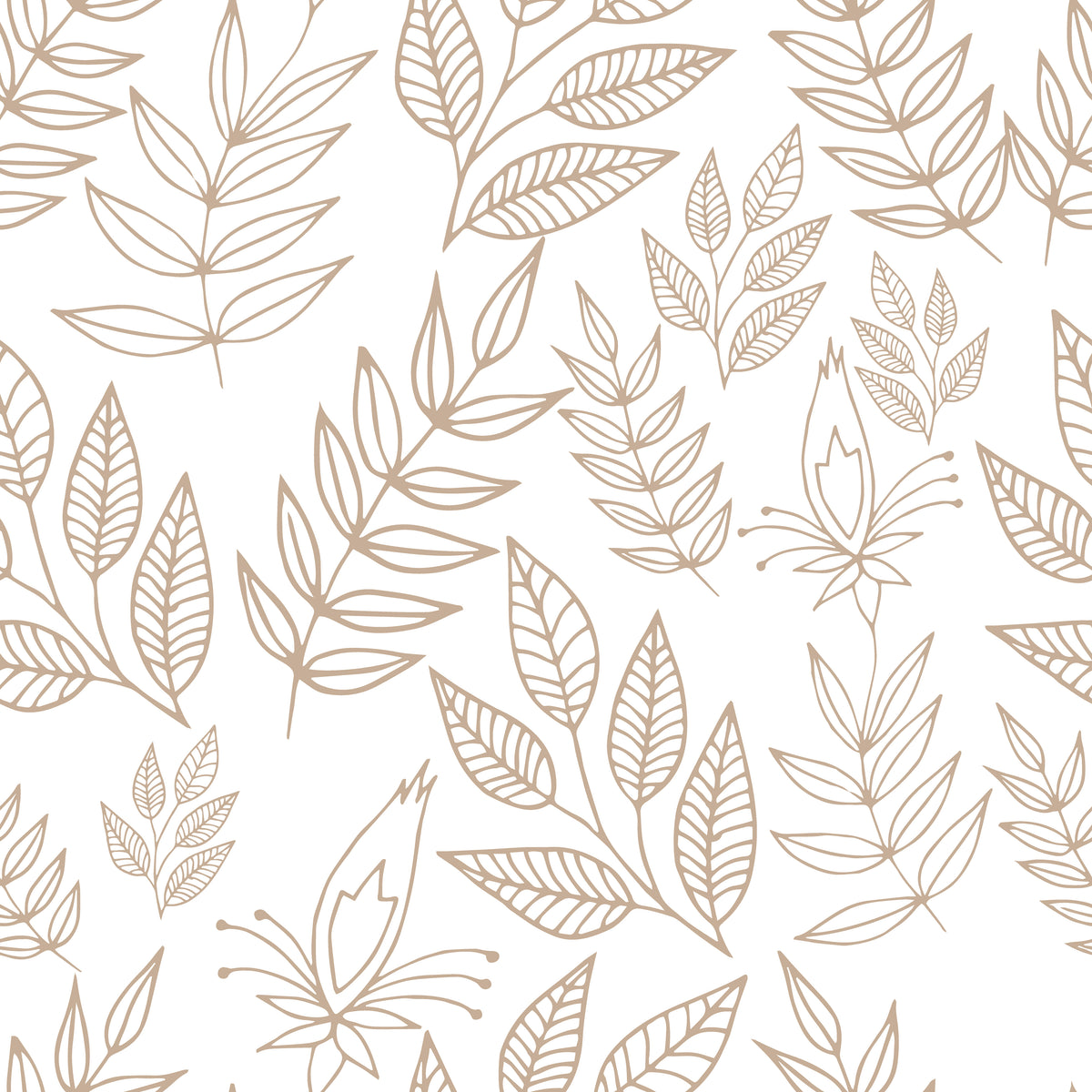 Minimal Leaf Wallpaper