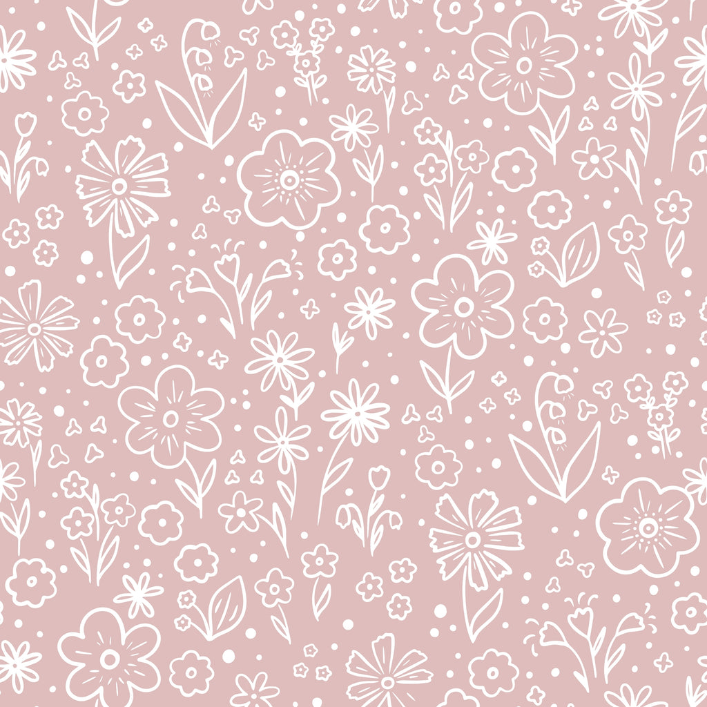 Floral Doodle Wallpaper