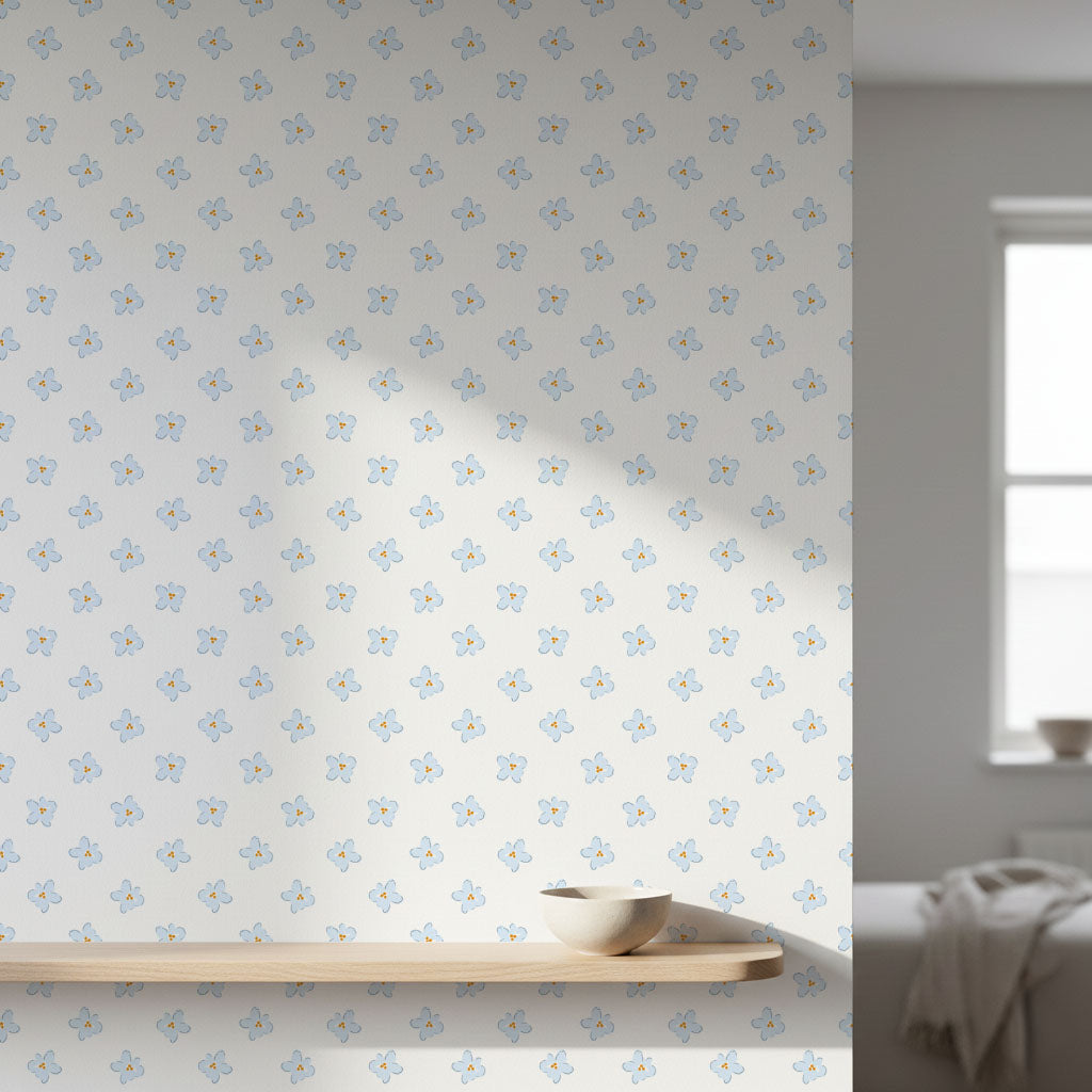 Blue Blossom Wallpaper