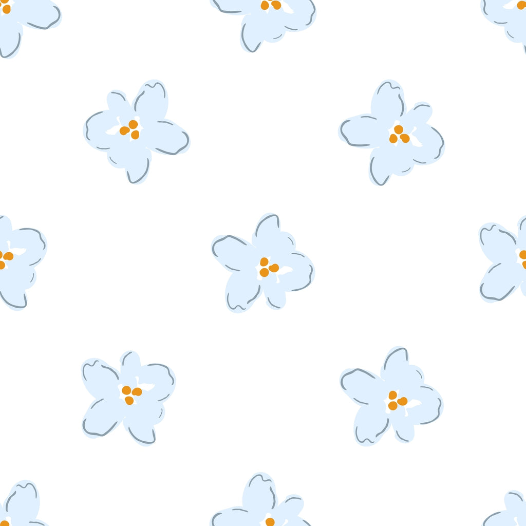Blue Blossom Wallpaper