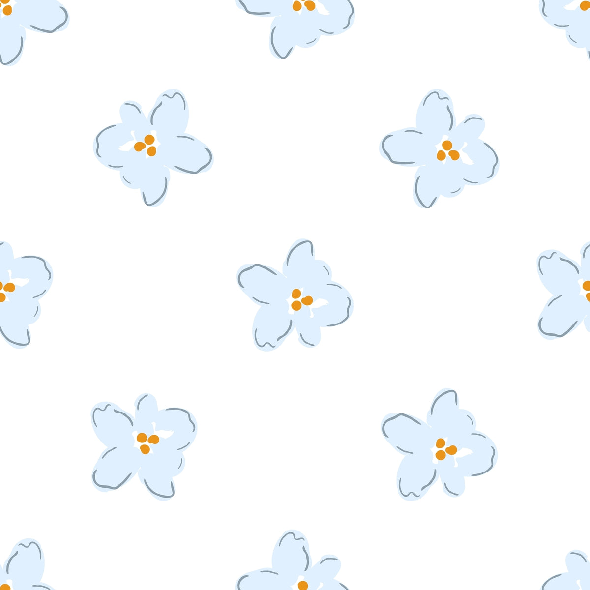 Blue Blossom Wallpaper