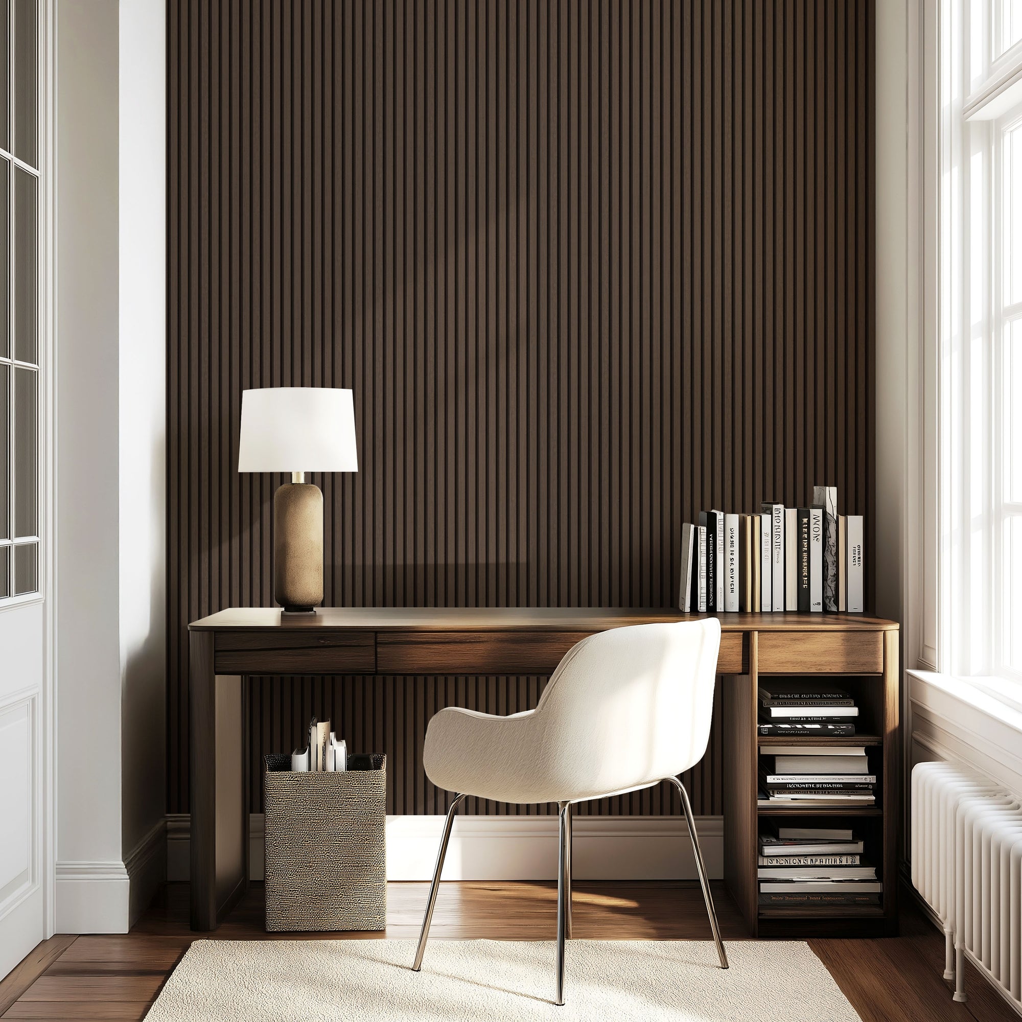 Wood Slat Wallpaper