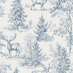 Woodland Toile Wallpaper