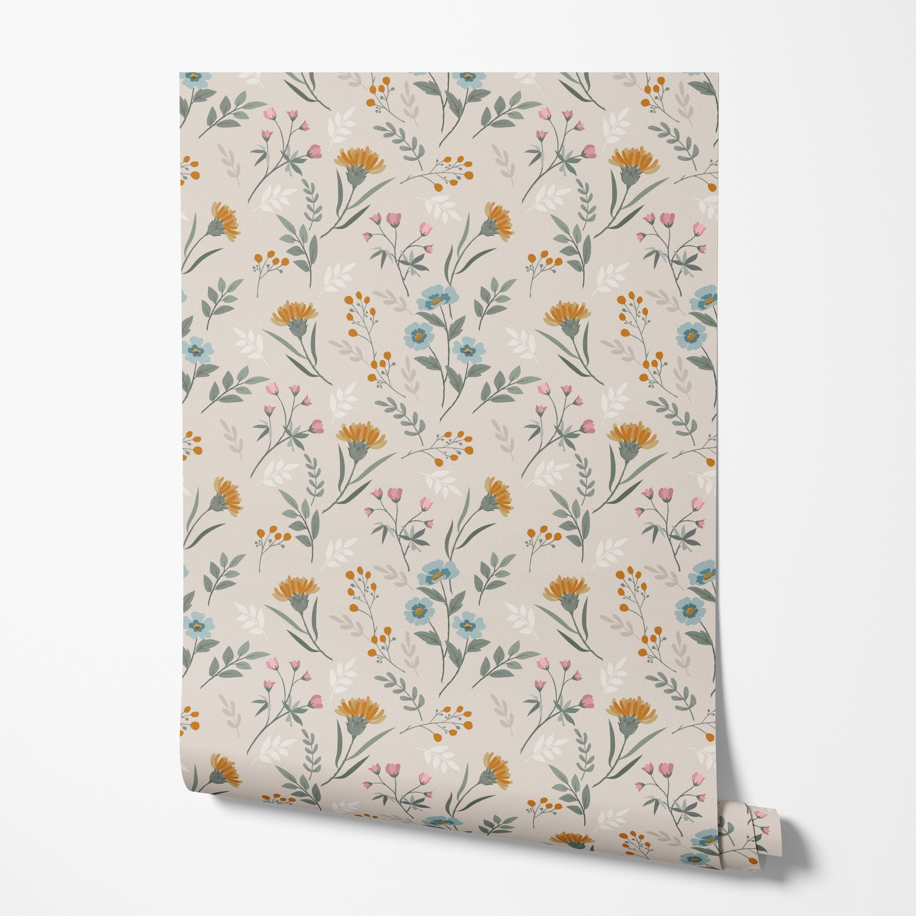 Meadow Sprigs Wallpaper