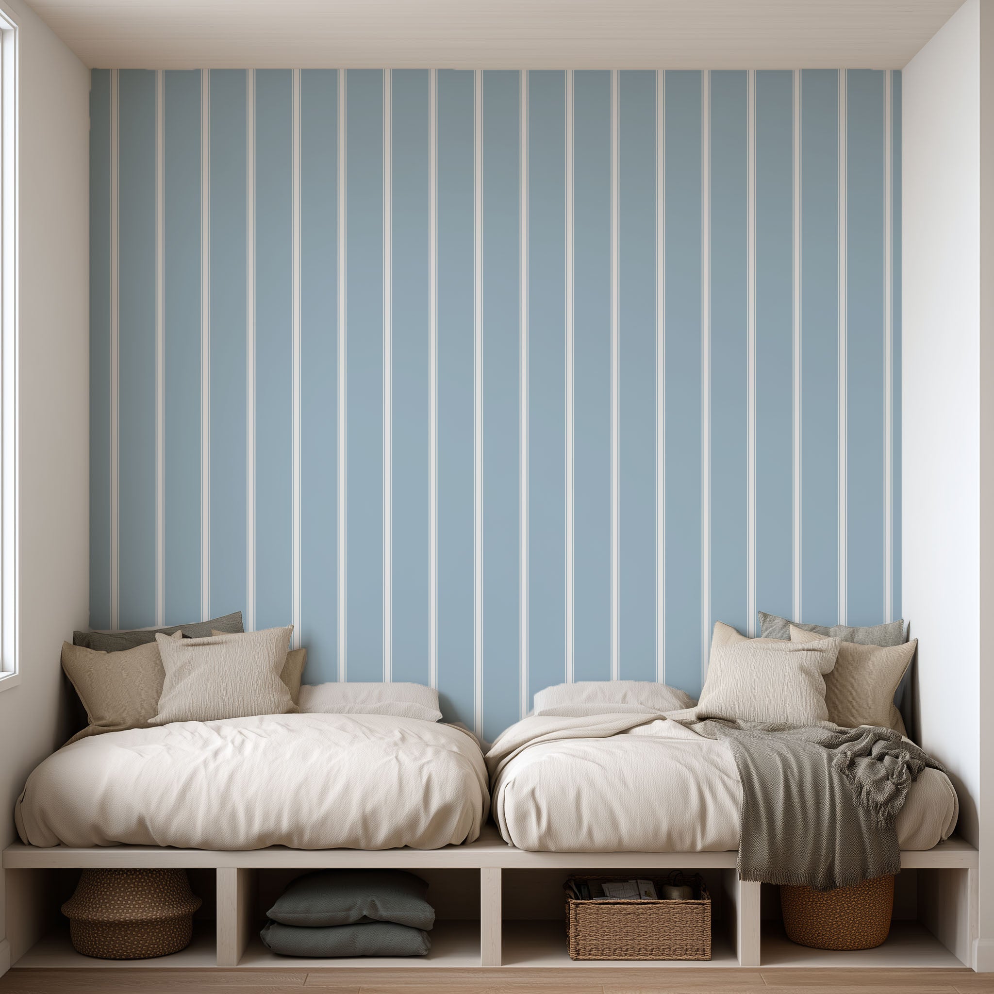 Coastal Stripe Wallpaper