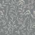 Silver Meadow Wallpaper
