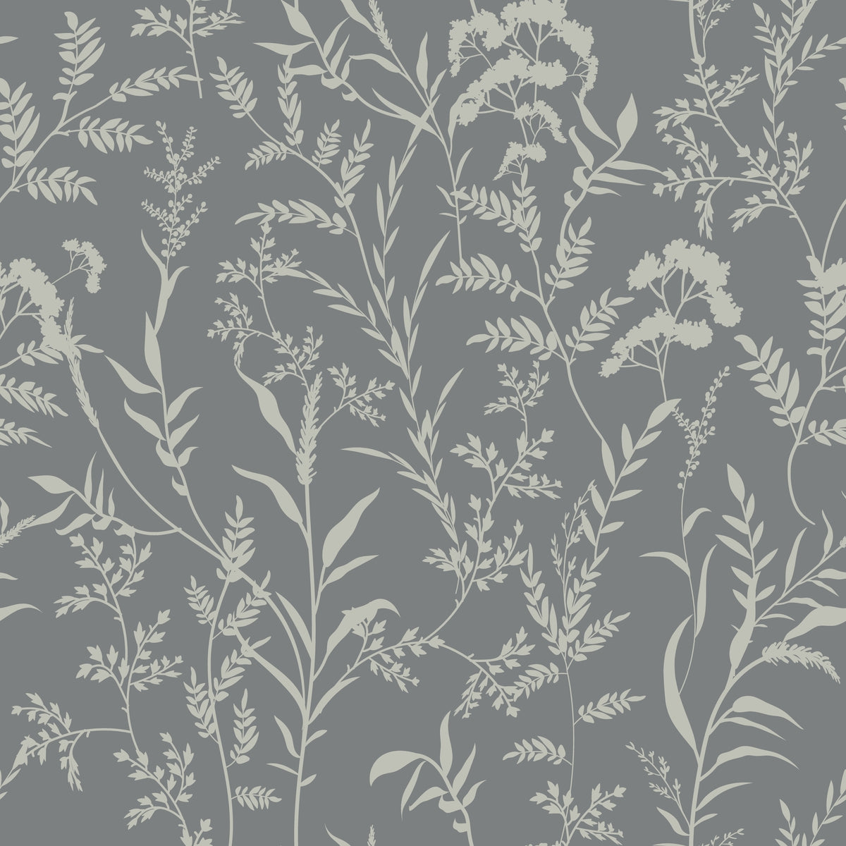 Silver Meadow Wallpaper