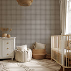 Ash Plaid Wallpaper