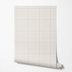Linen Check Wallpaper
