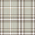 Taupe Tartan Wallpaper