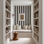 Charcoal Stripe Wallpaper
