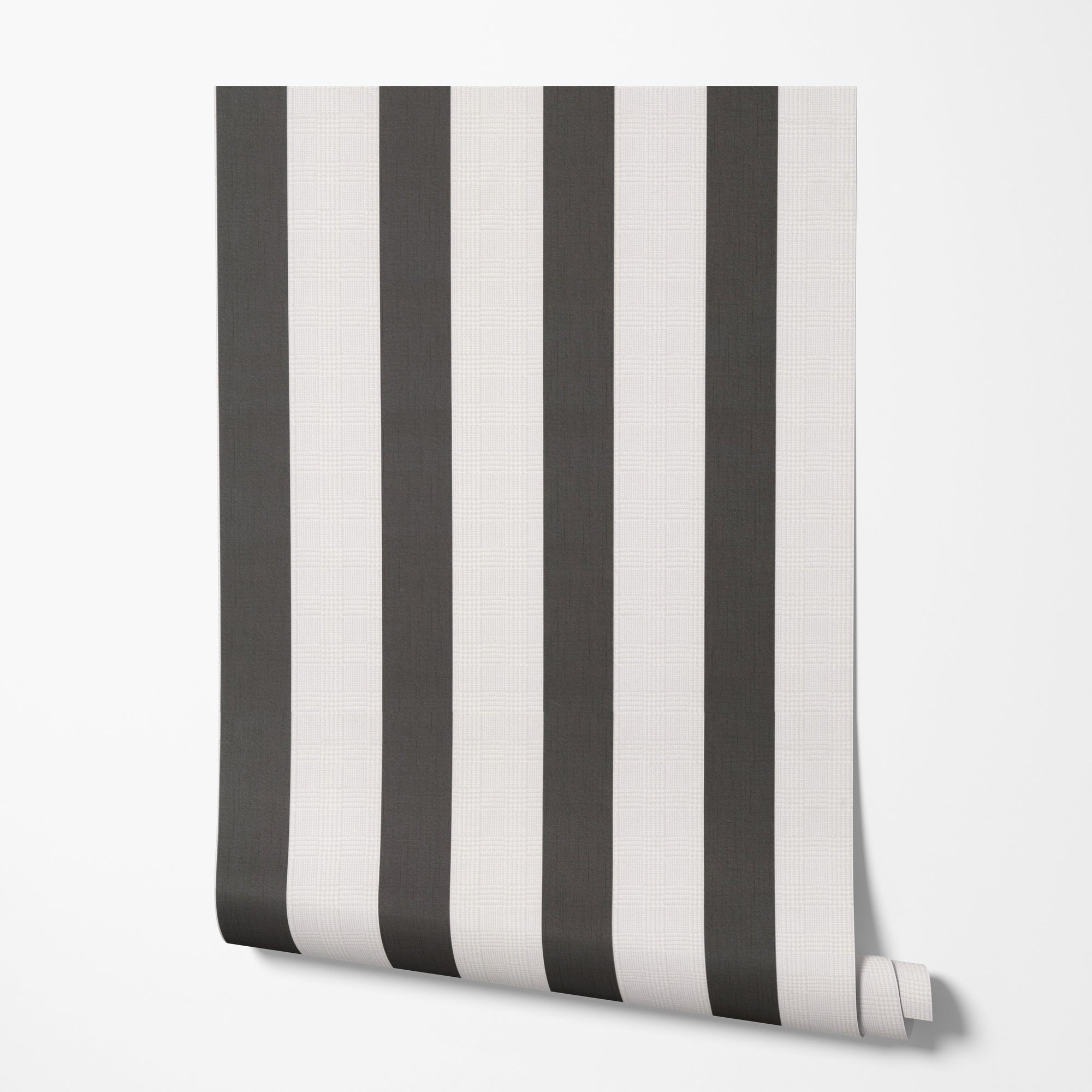 Charcoal Stripe Wallpaper
