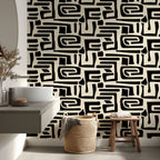 Tribal Maze Wallpaper