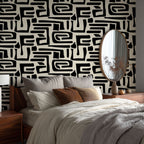 Tribal Maze Wallpaper
