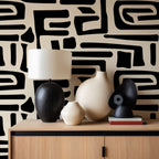 Tribal Maze Wallpaper