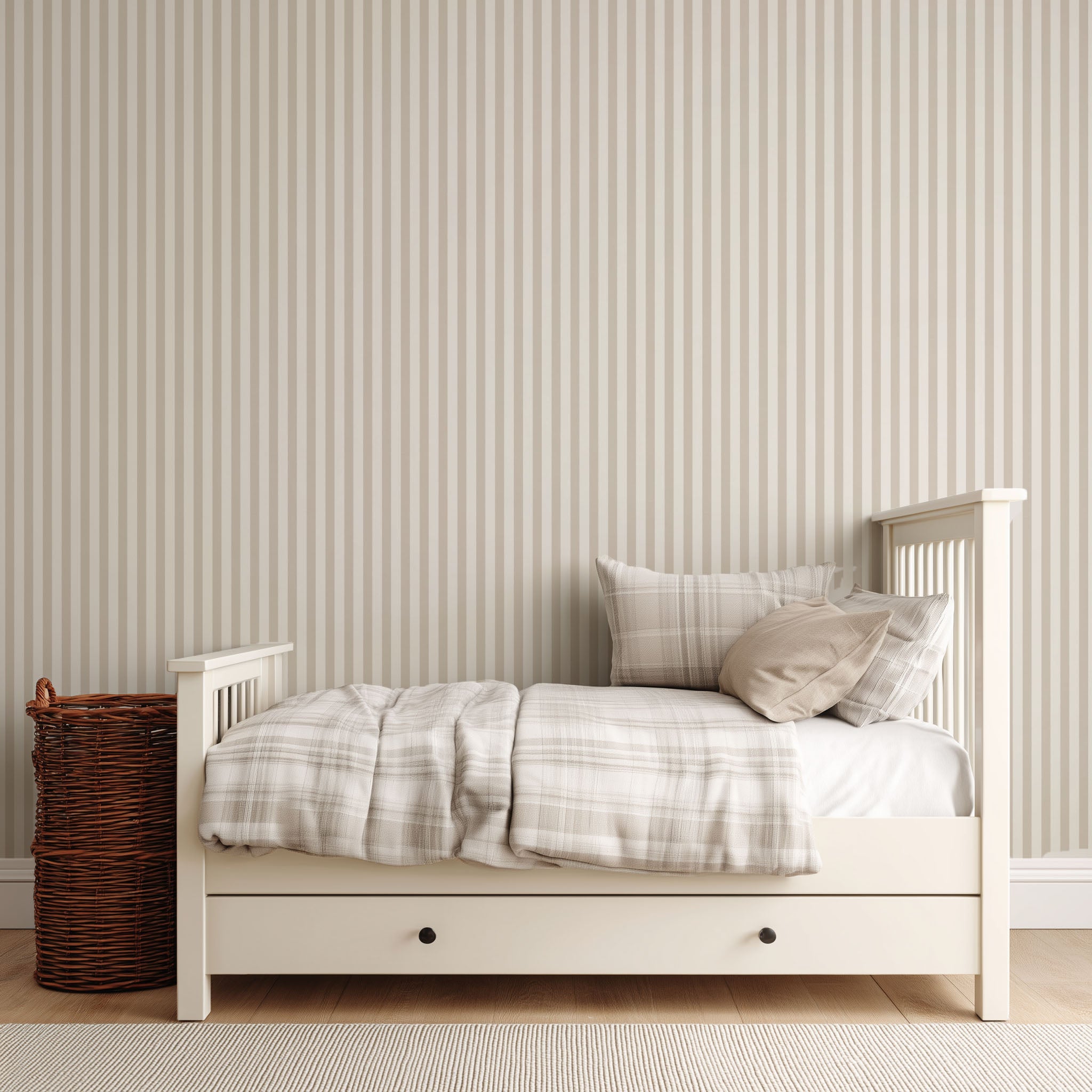 Classic Pinstripe Wallpaper
