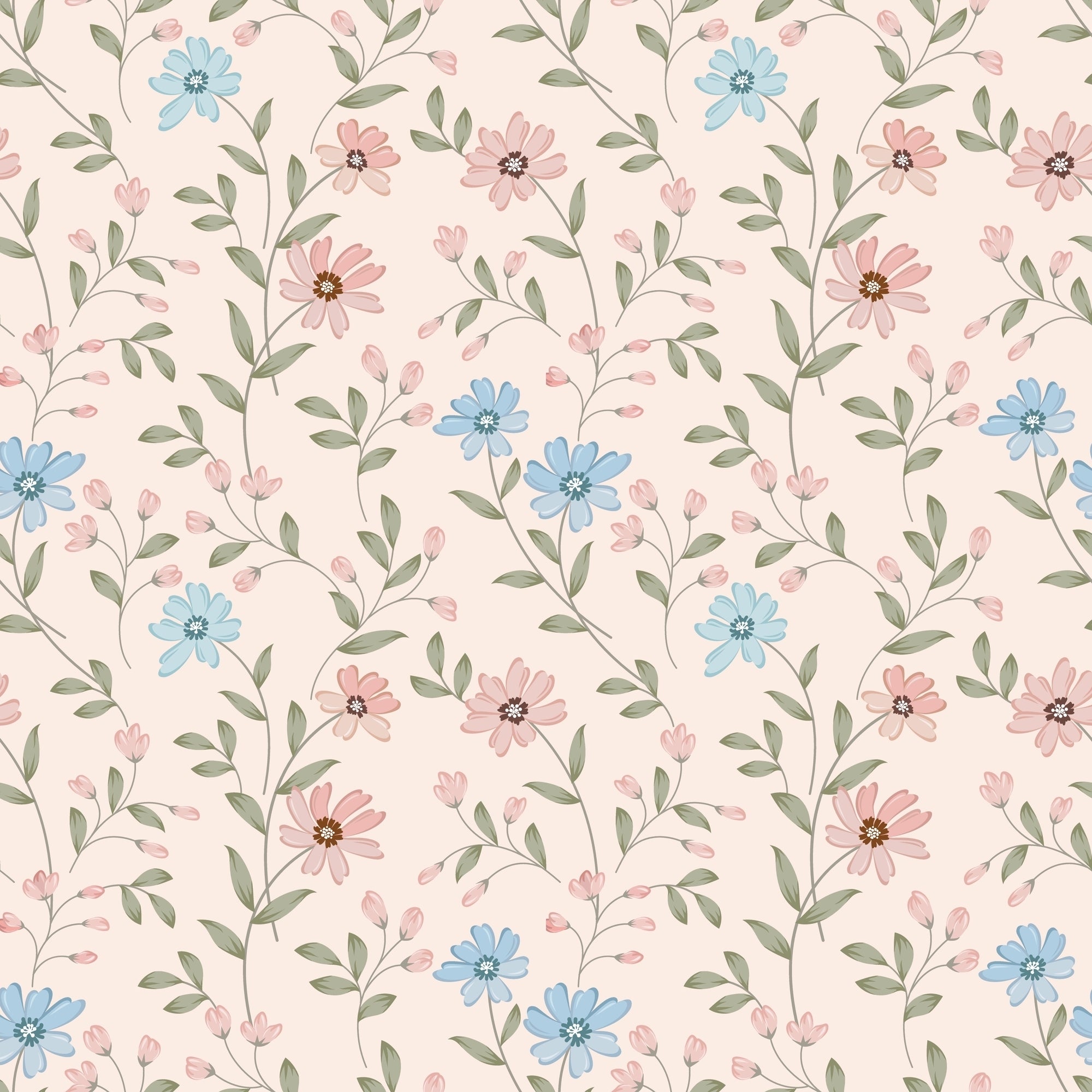Floral Garden Wallpaper