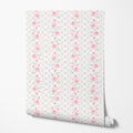 Rose Stripe Wallpaper