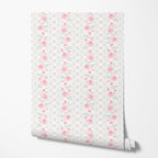 Rose Stripe Wallpaper