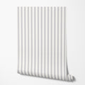Silver Stripe Wallpaper