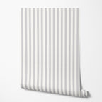 Silver Stripe Wallpaper