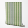 Sage Stripe Wallpaper