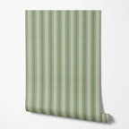 Sage Stripe Wallpaper