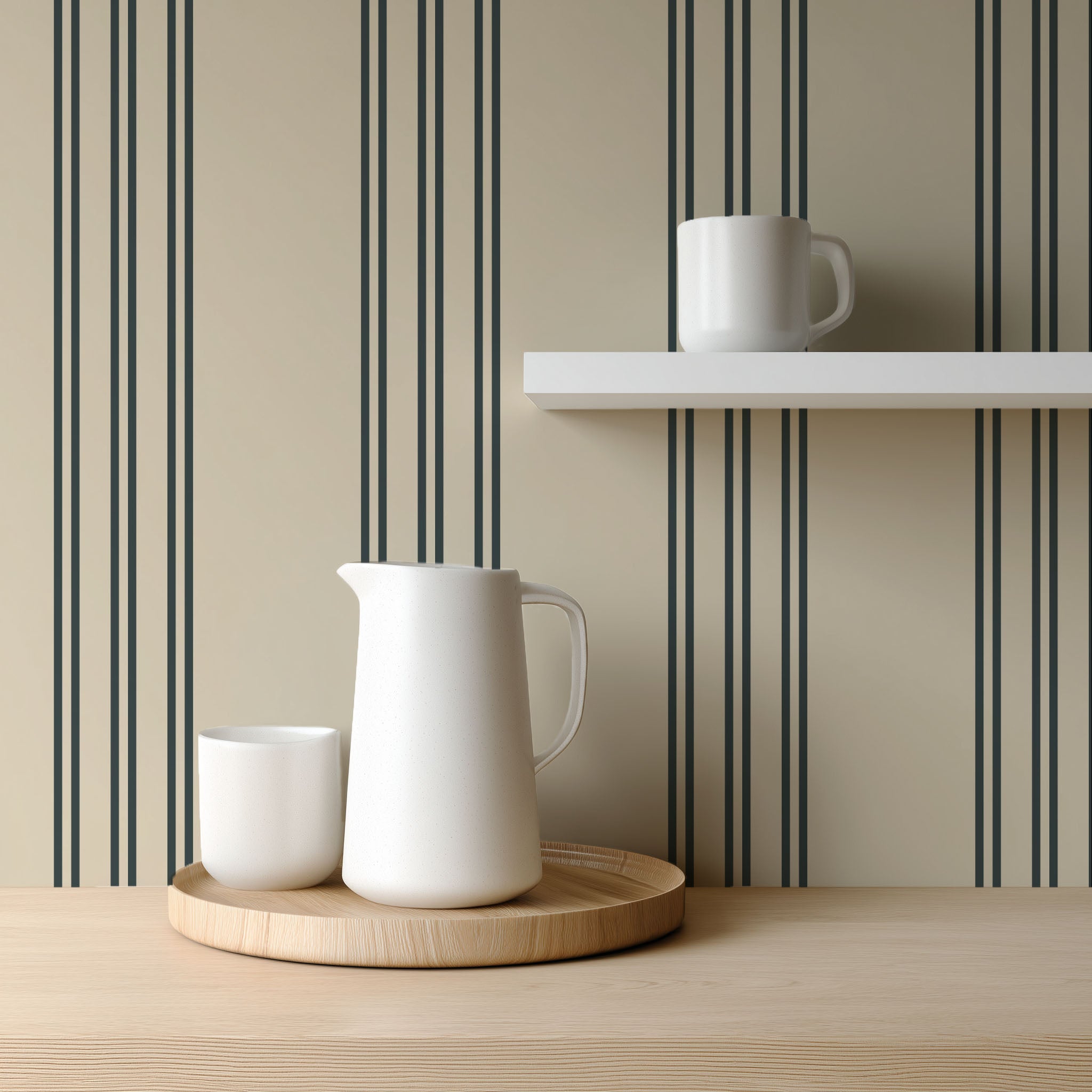 Classic Stripe Wallpaper