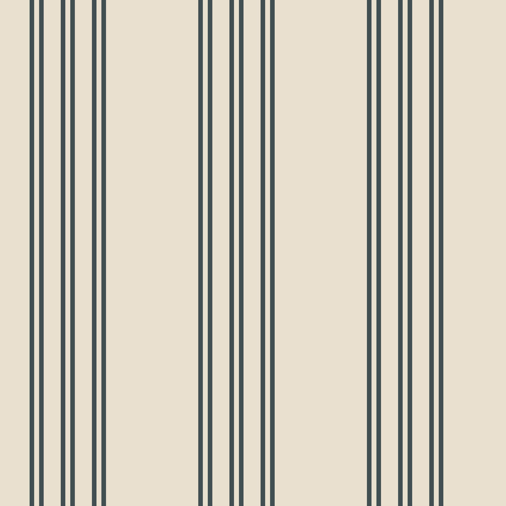 Classic Stripe Wallpaper - Green Stripes