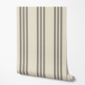 Classic Stripe Wallpaper - Black Stripes