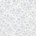 Blue Ditsy Floral Wallpaper