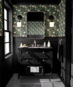 Hummingbird Floral Wallpaper